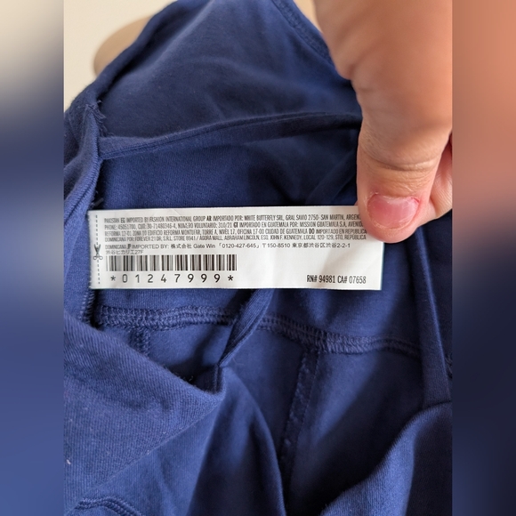 Forever 21 NWT blue jumpsuit- size‎ Large - Picture 11 of 14